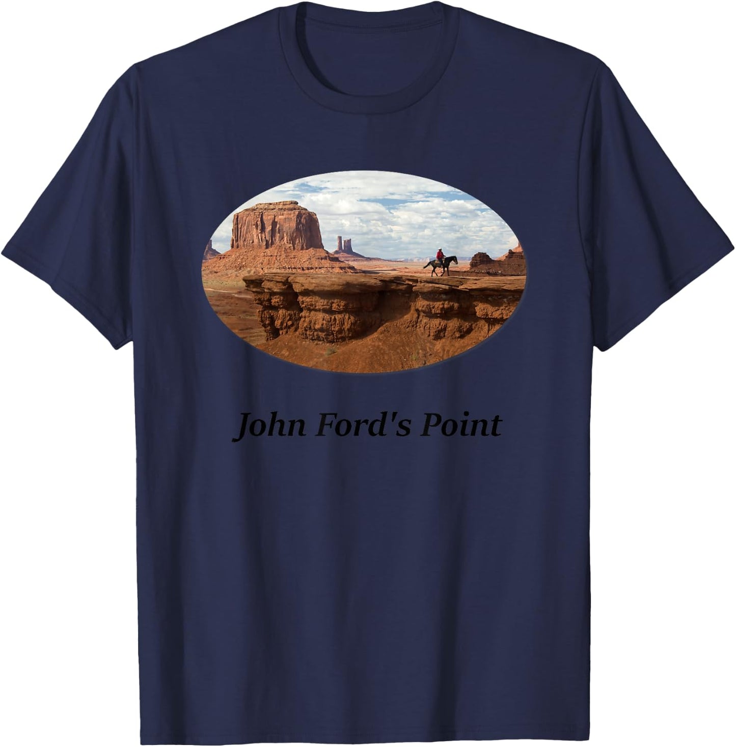 John Ford's Point Monument Valley T-Shirt - T-Shirt | Navy