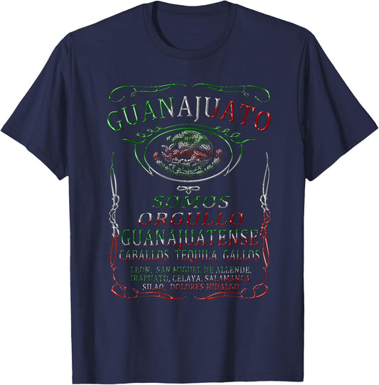 Guanajuato mexican t shirt T-Shirt - T-Shirt | Navy