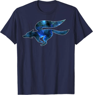 Nintendo Star Fox Galaxy Colorful Logo Graphic T-Shirt - T-Shirt | Navy