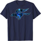 Nintendo Star Fox Galaxy Colorful Logo Graphic T-Shirt - T-Shirt | Navy