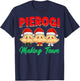 Pierogi Making Team - Polish Food Pierogi Crew Christmas T-Shirt - T-Shirt | Navy