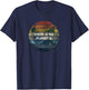 Retro There Is NO Planet B - Save Earth T-Shirt - T-Shirt | Navy