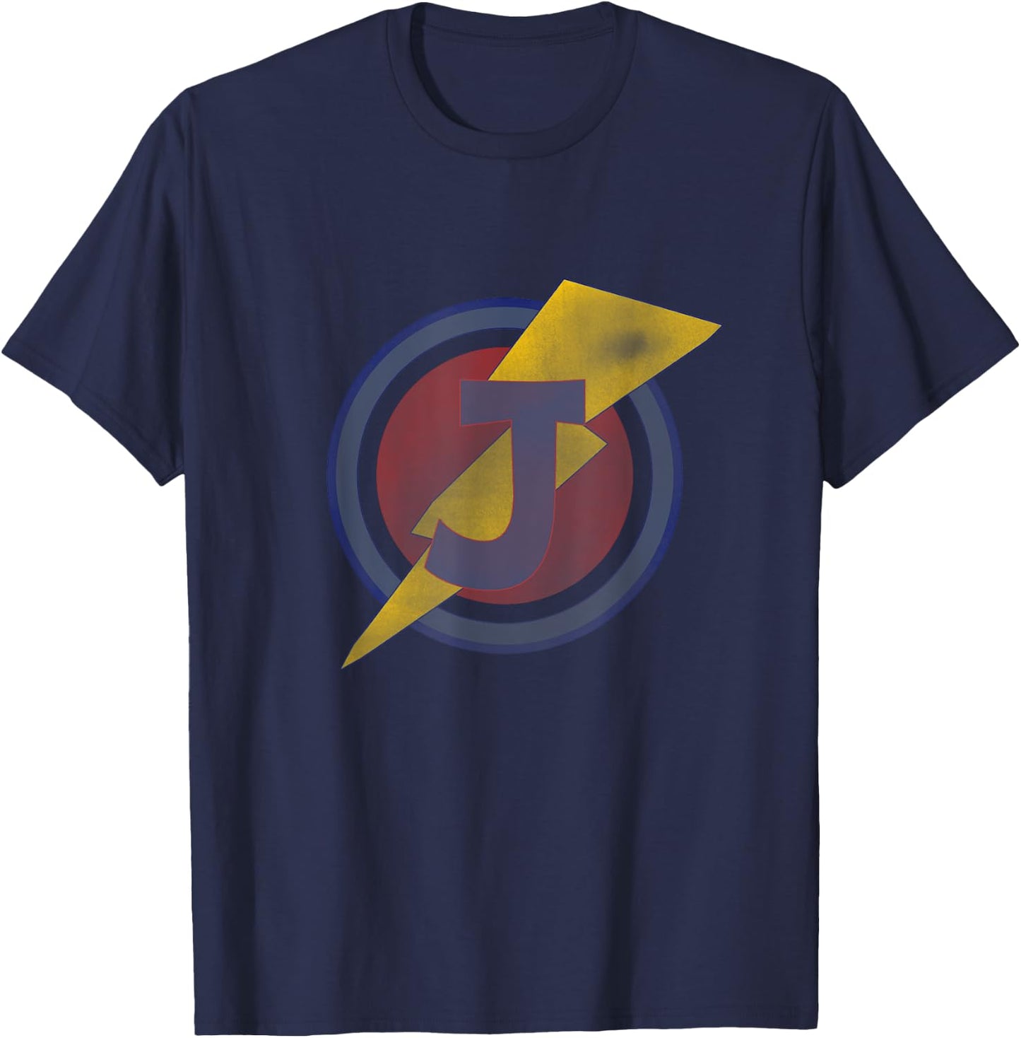 Jesus Superhero Shirt Women Girls and Boys Distresse T-Shirt - T-Shirt | Navy