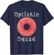 Donut Sprinkle Squad and Girls Matching Group T-Shirt - T-Shirt | Navy