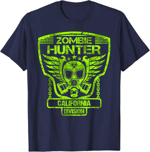 California Zombie Hunter T-Shirt - T-Shirt | Navy