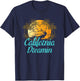 Kids California Dreamin 10 Lemon T-Shirt - T-Shirt | Navy