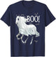 Funny Ghost Boo Horse Equestrian Lover Halloween Costume T-Shirt - T-Shirt | Navy