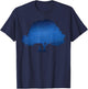 Beneath the Bodhi Tree Buddhism T-Shirt - T-Shirt | Navy