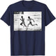 Rocky 3 Apollo Creed Racing Rocky On The Beach Poster T-Shirt - T-Shirt | Navy
