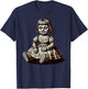 Horror Creepy Doll T-Shirt - T-Shirt | Navy
