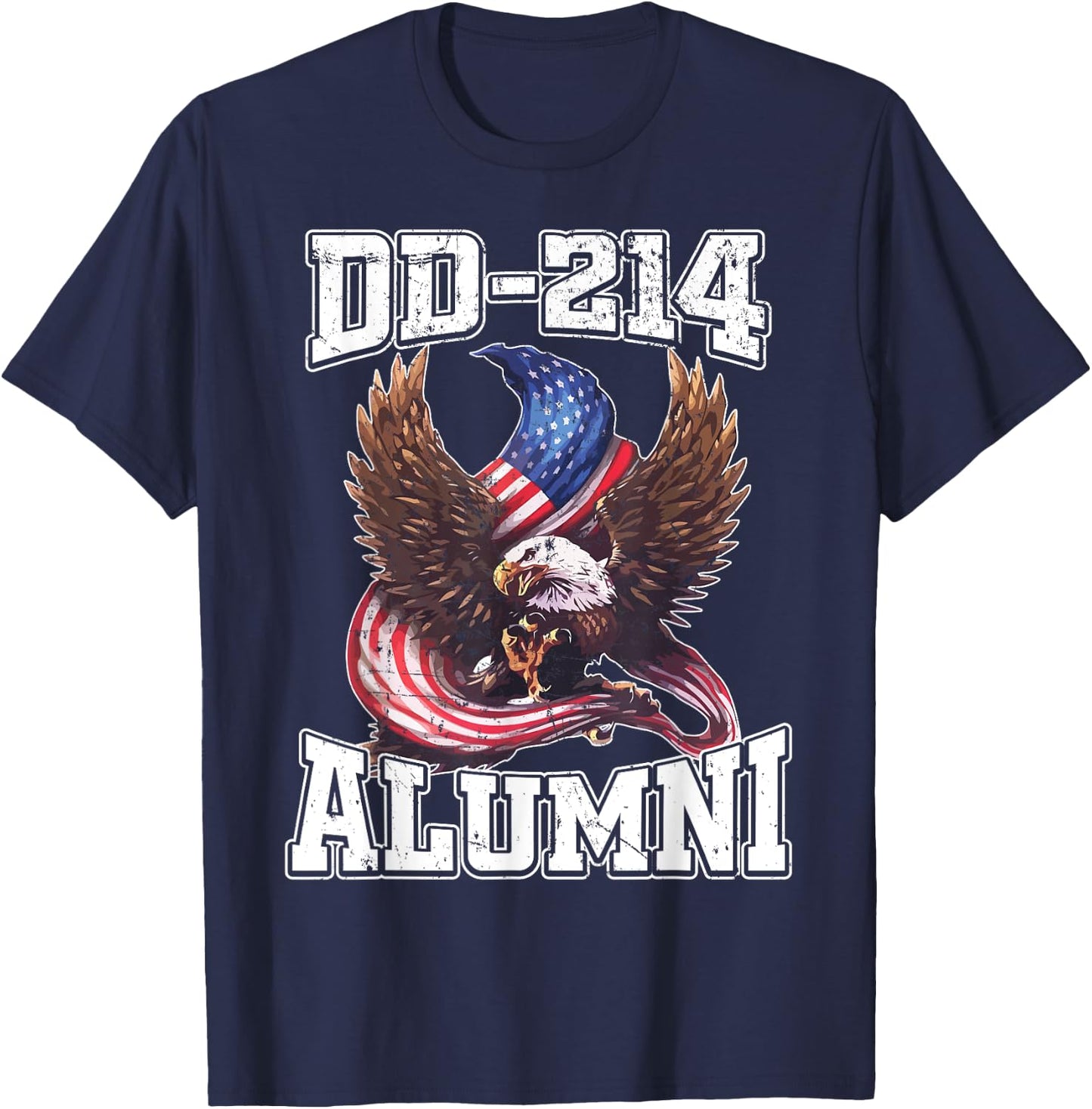DD 214 DD-214 Alumni Shirt Military Veteran T-Shirt - T-Shirt | Navy