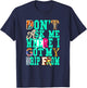 Light Teal Aqua I Gatekeep The Drip Light Teal Aqua T-Shirt - T-Shirt | Navy