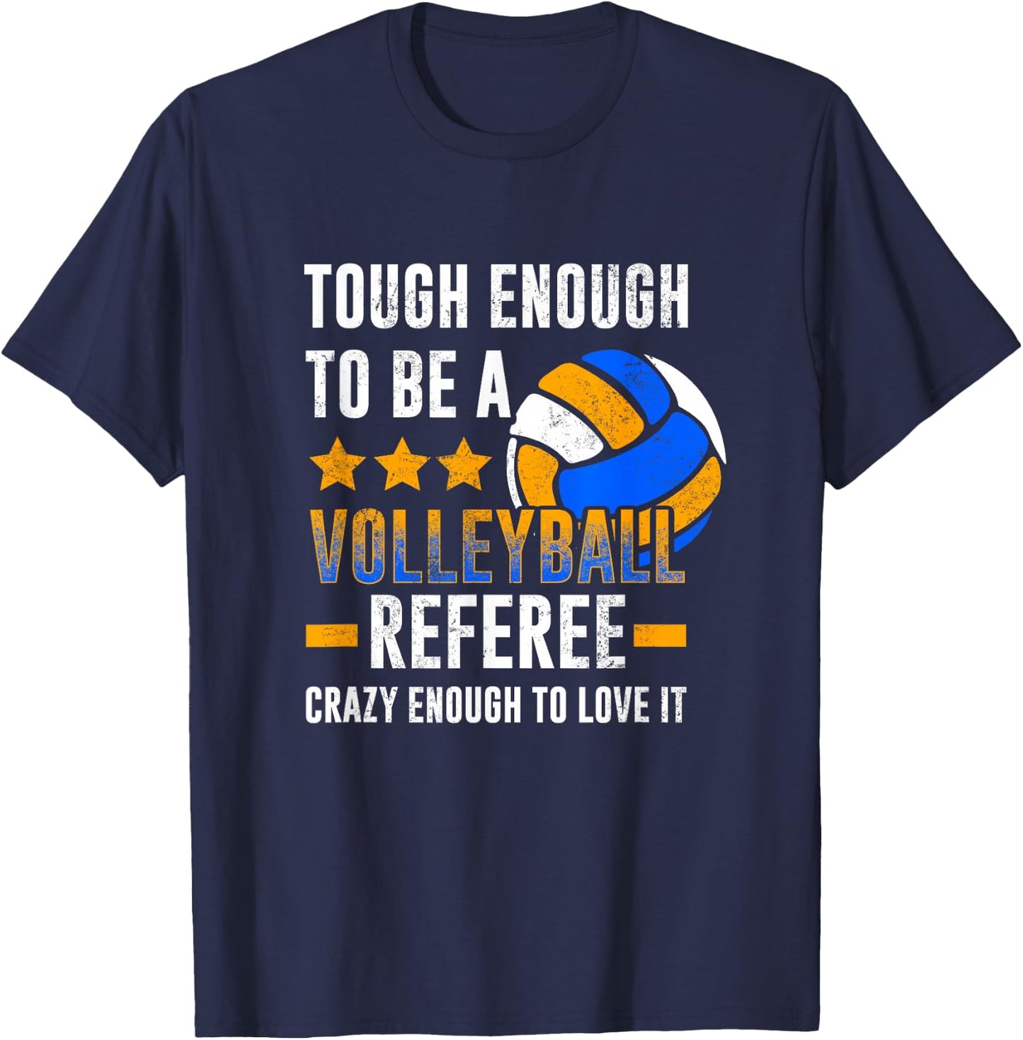 Volleyball Referee - Volleyball Schiri T-Shirt - T-Shirt | Navy