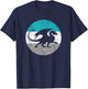 Dragon Gift Shirt Women Boys & Girls | Distressed T-Shirt - T-Shirt | Navy