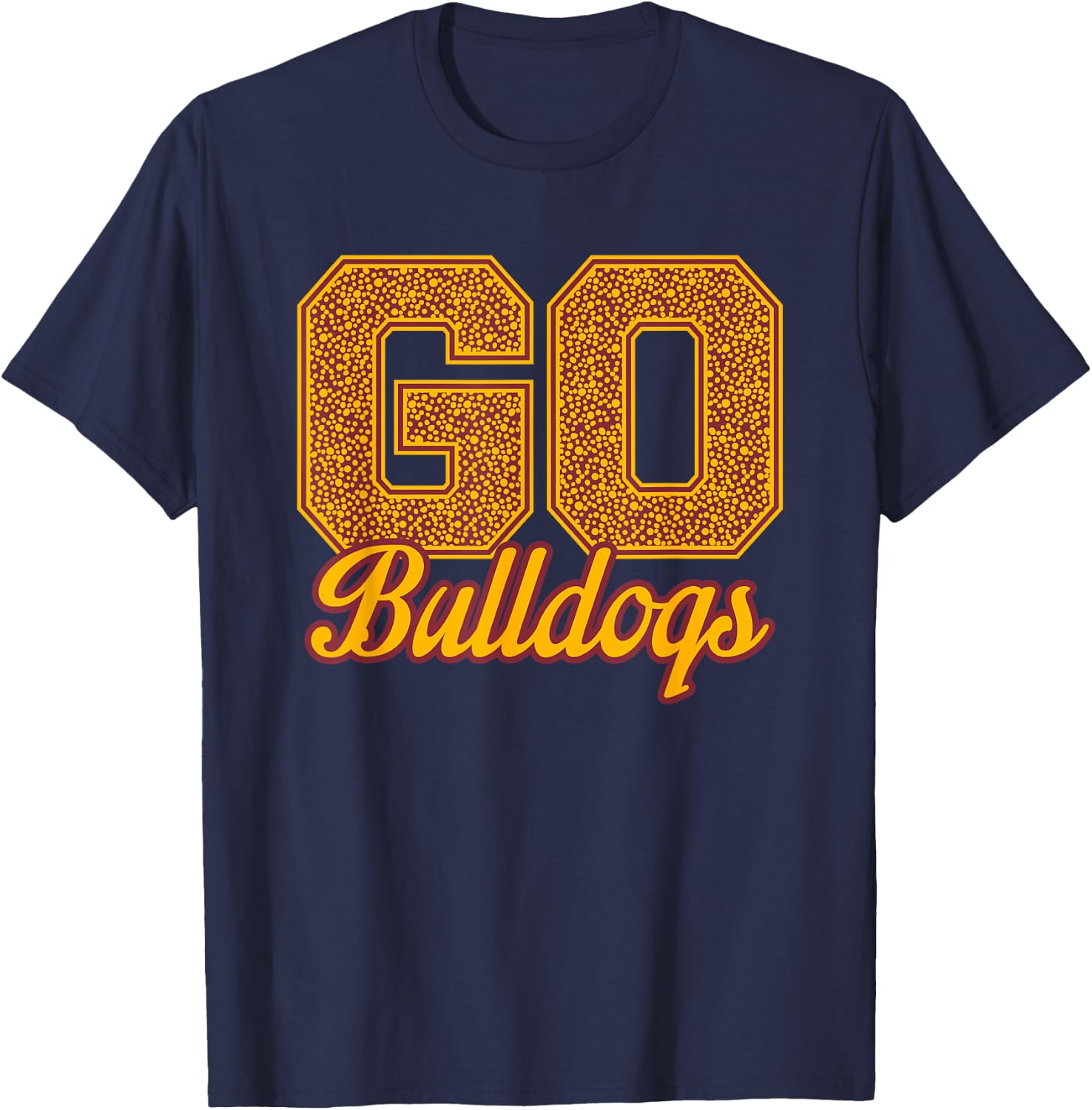Glassboro Bulldogs GO! School Pride T-Shirt - T-Shirt | Navy
