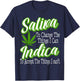 Funny Sativa Indica Change Marijuana Supporter Strain Gift T-Shirt - T-Shirt | Navy