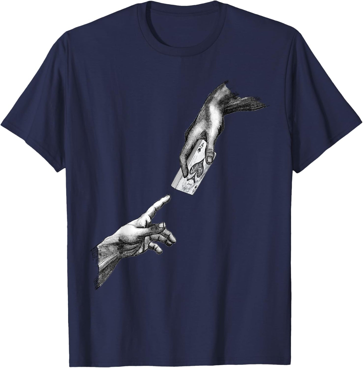 Genessis - Cardistry Artist Gift - Magician Gift T-Shirt - T-Shirt | Navy