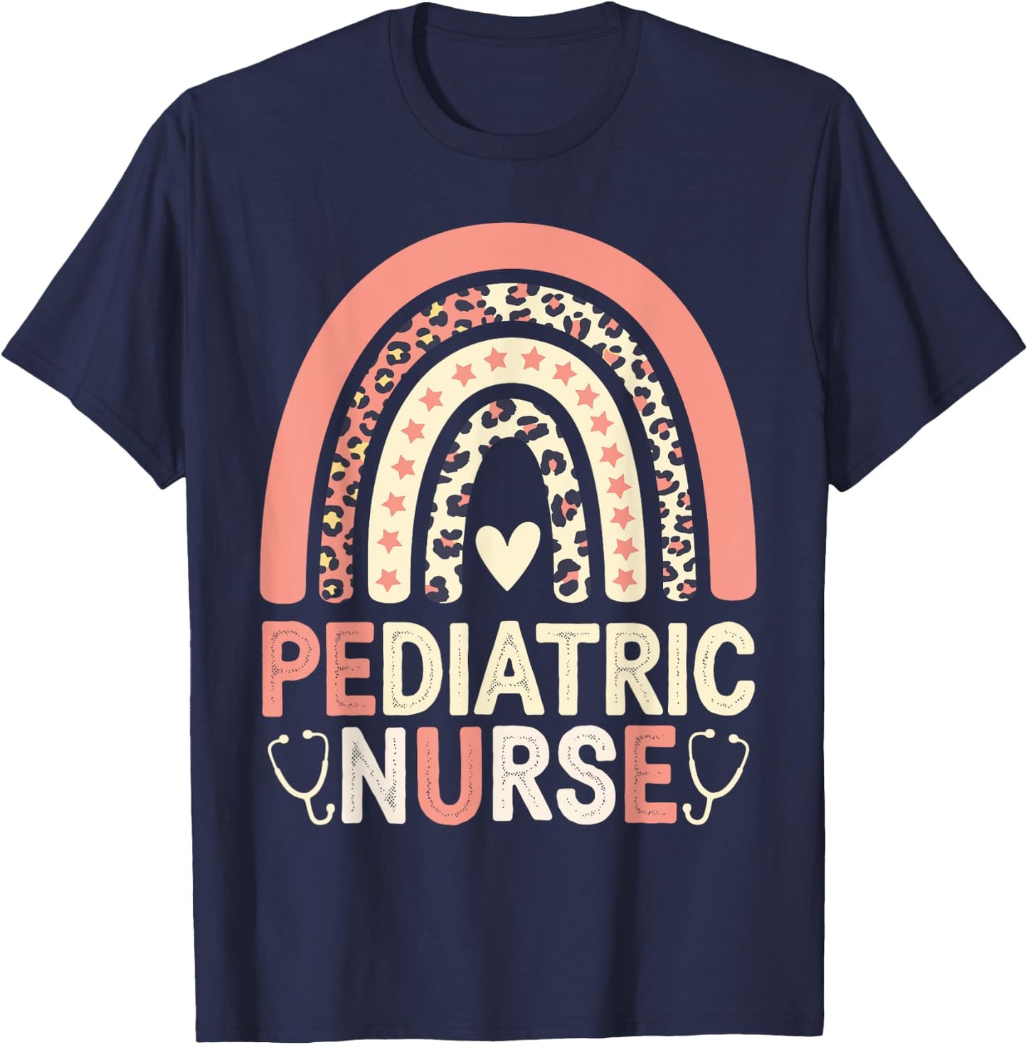 Pediatric Nurse T-Shirt - T-Shirt | Navy