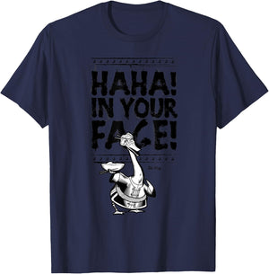 Kung Fu Panda Mr. Ping Haha In Your Face Sketch T-Shirt - T-Shirt | Navy
