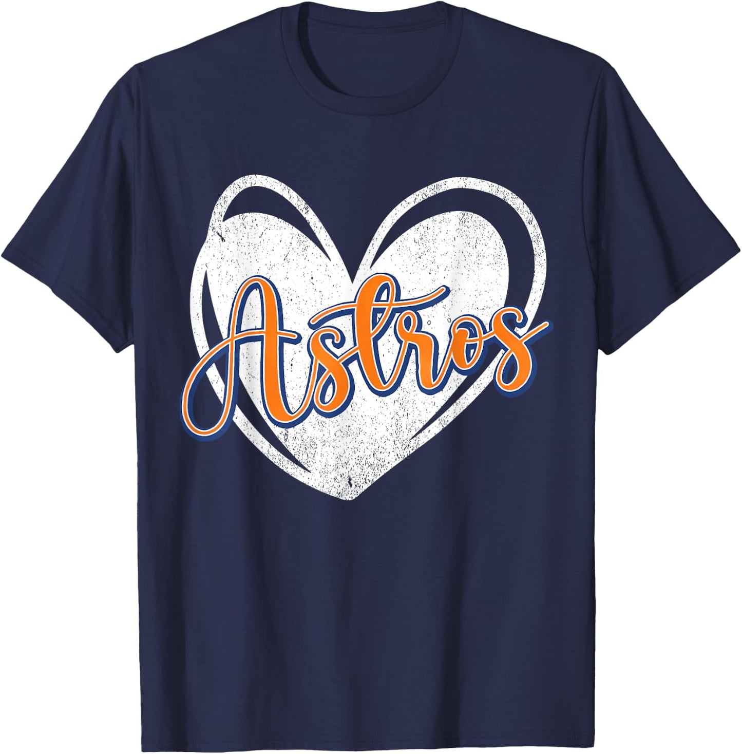 Vintage Astro Retro Style 70s 80s 90s First Name T-Shirt - T-Shirt | Navy