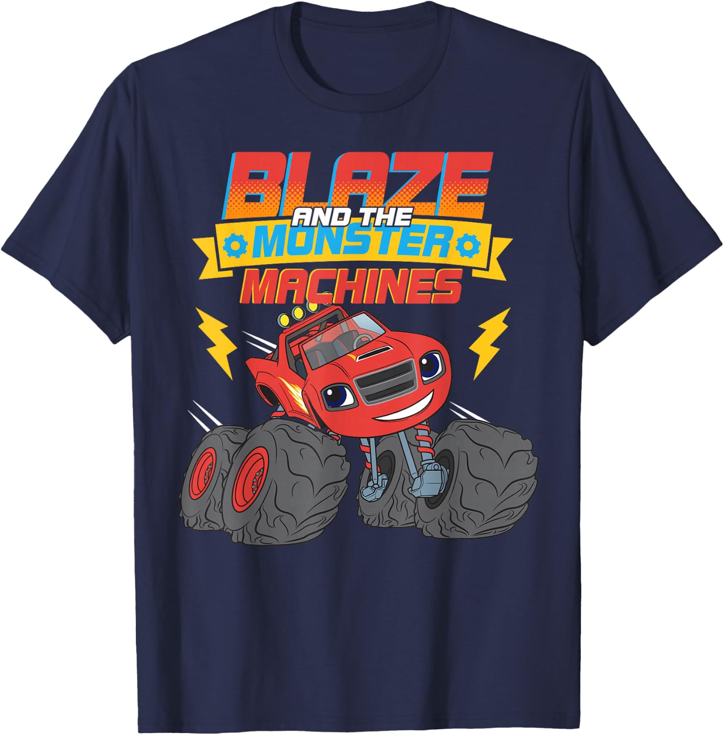 Blaze & The Monster Machines "CUTE BLAZE" T-Shirt - T-Shirt | Navy