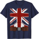 Marvel What IF...? Captain Carter Costume T-Shirt - T-Shirt | Navy