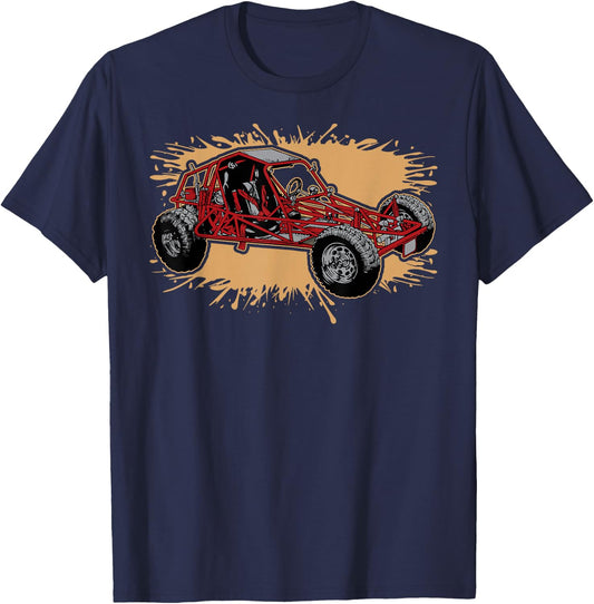 Dune Buggy Off Road Sand Rail 4x4 T-Shirt - T-Shirt | Navy