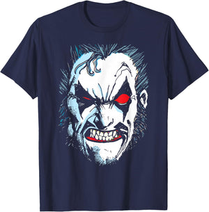 Lobo In Lo Face T-Shirt - T-Shirt | Navy