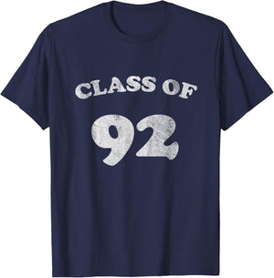 1992 Retro Class of 92 T-Shirt - T-Shirt | Navy