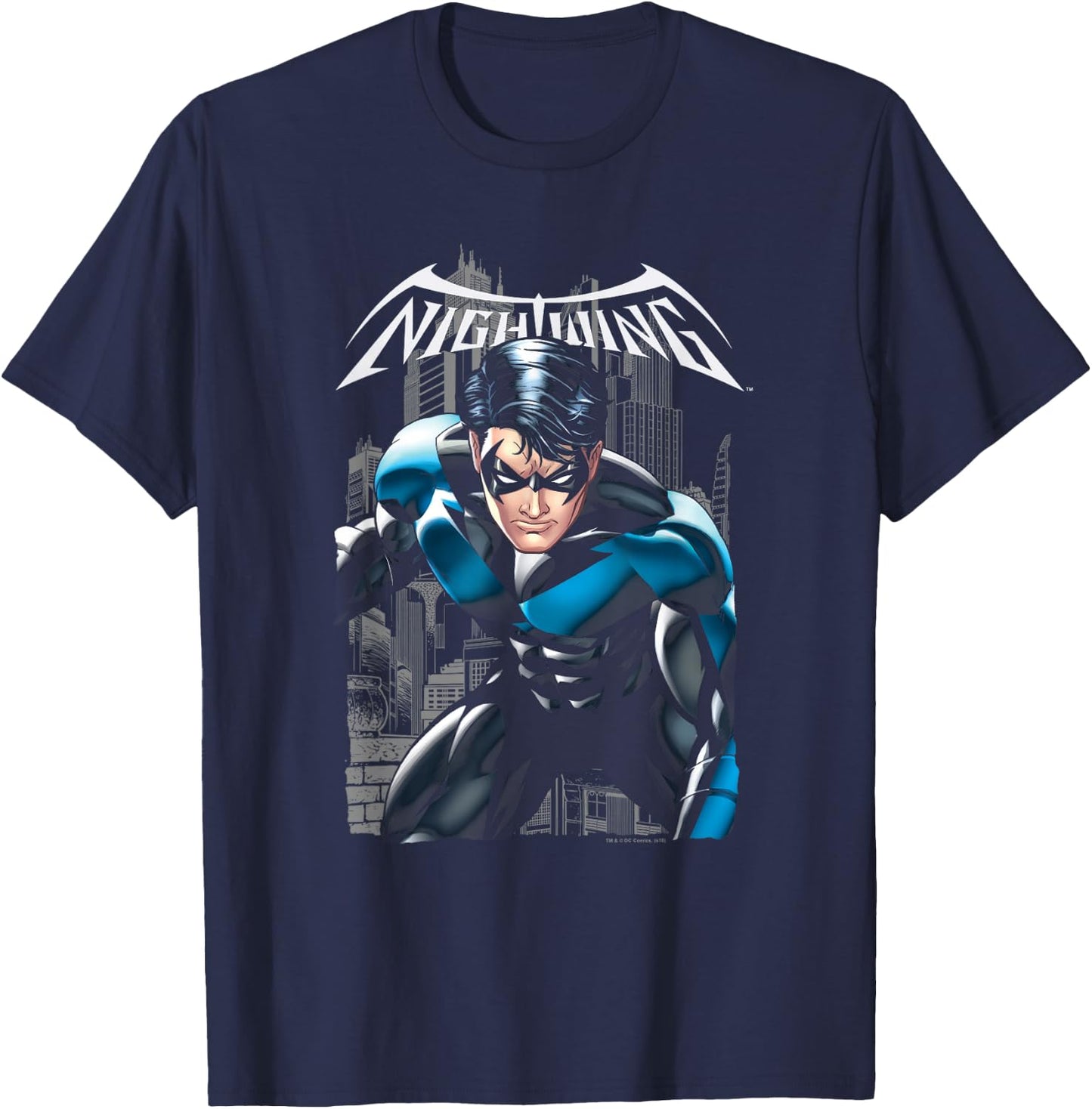 Batman Nightwing A Legacy T-Shirt - T-Shirt | Navy
