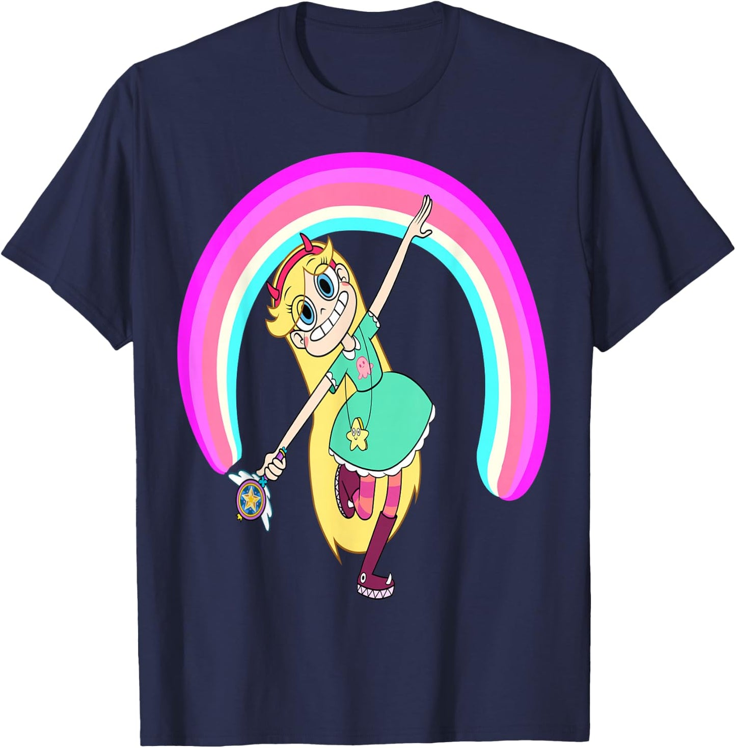Star vs The Forces of Evil T-Shirt - T-Shirt | Navy