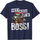 Teenage Mutant Ninja Turtles Meet Your New Boss Raphael T-Shirt - T-Shirt | Navy