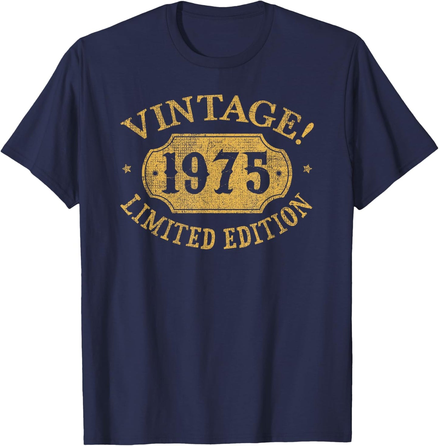 51st Birthday Women 51 year old Men Funny 1975 51 year old T-Shirt - T-Shirt | Navy