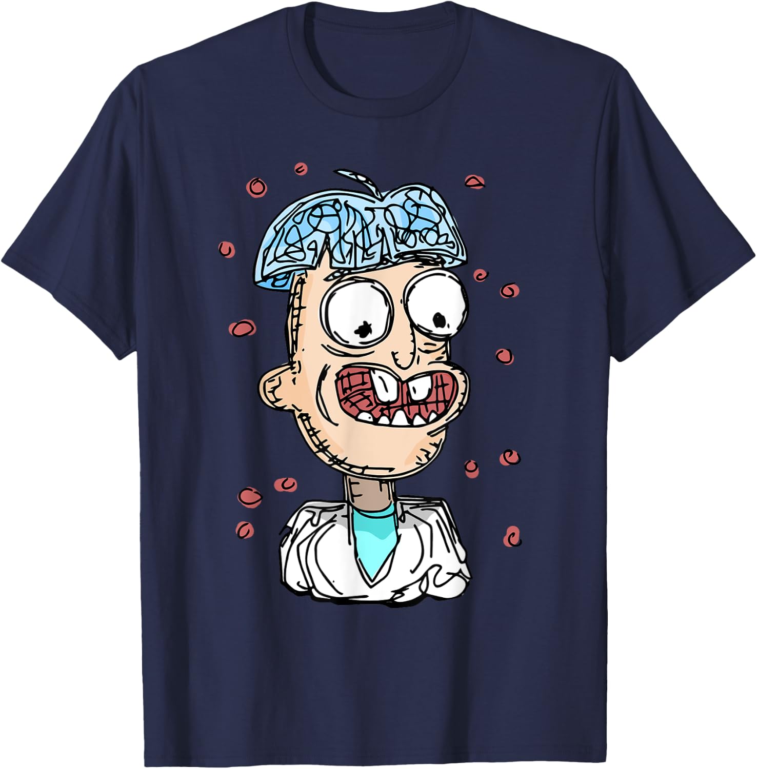 Rick and Morty - Dufus Rick T-Shirt - T-Shirt | Navy