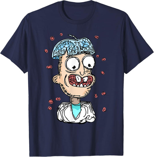 Rick and Morty - Dufus Rick T-Shirt - T-Shirt | Navy