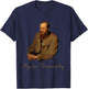 Fyodor Mikhailovich Dostoevsky T-Shirt - T-Shirt | Navy