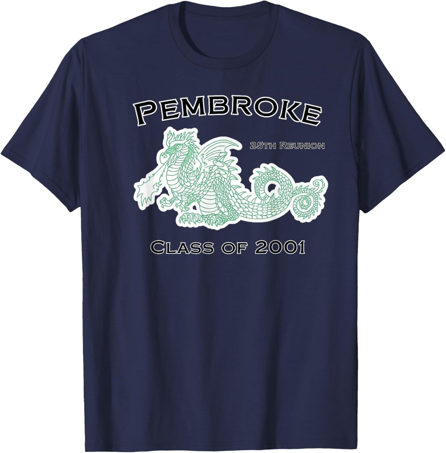 Pembroke '01 Reunion T-Shirt - T-Shirt | Navy