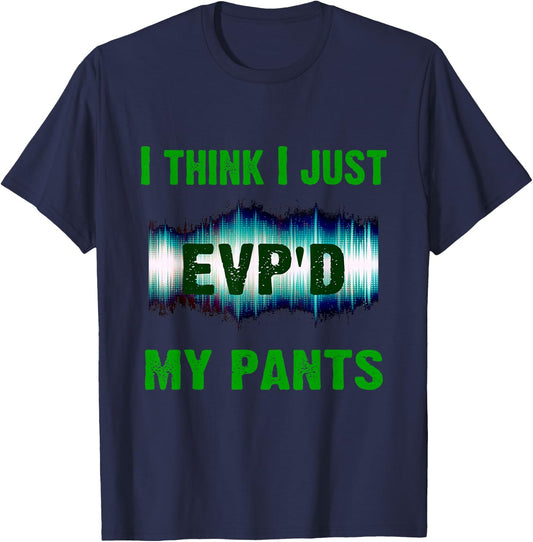 Ghost Hunting EVP Paranormal Spirit Funny Gift Men's T-Shirt - T-Shirt | Navy