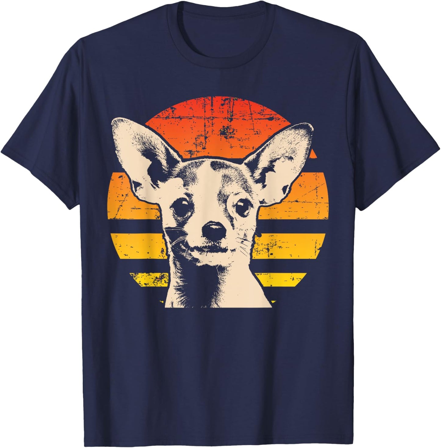 Chihuahua Chihuahueno Dog T-Shirt - T-Shirt | Navy