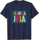Nice Mamma Mia Statement T-Shirt - T-Shirt | Navy