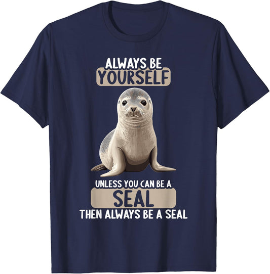 Seals Seal T-Shirt - T-Shirt | Navy
