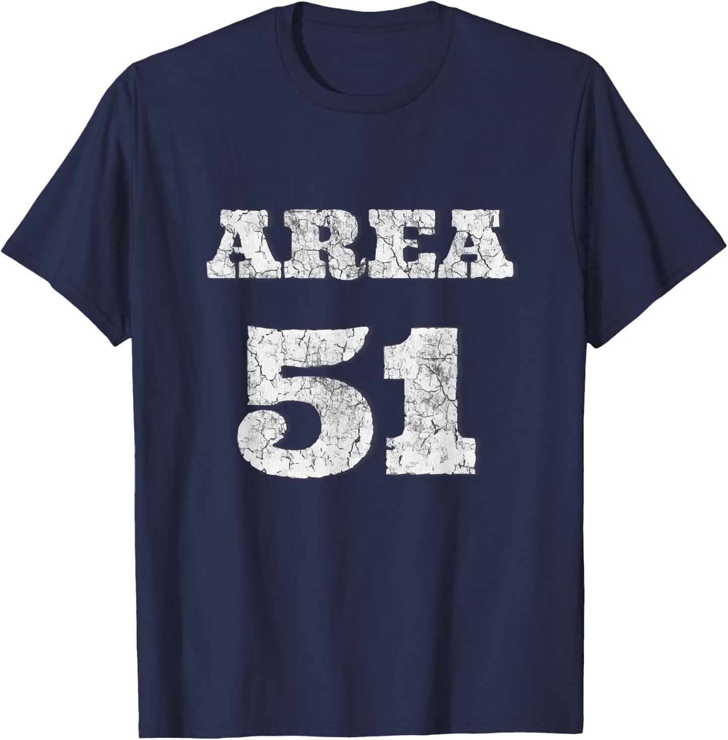 Fun Run Storm and see the Aliens | Area 51 T-Shirt - T-Shirt | Navy