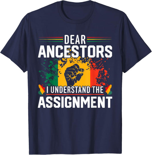 Celebrate Juneteenth 1865 African Pride Celebration T-Shirt - T-Shirt | Navy