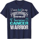 Ovarian Cancer Shirt: I Wear Teal For My Sister-In-Law T-Shirt - T-Shirt | Navy