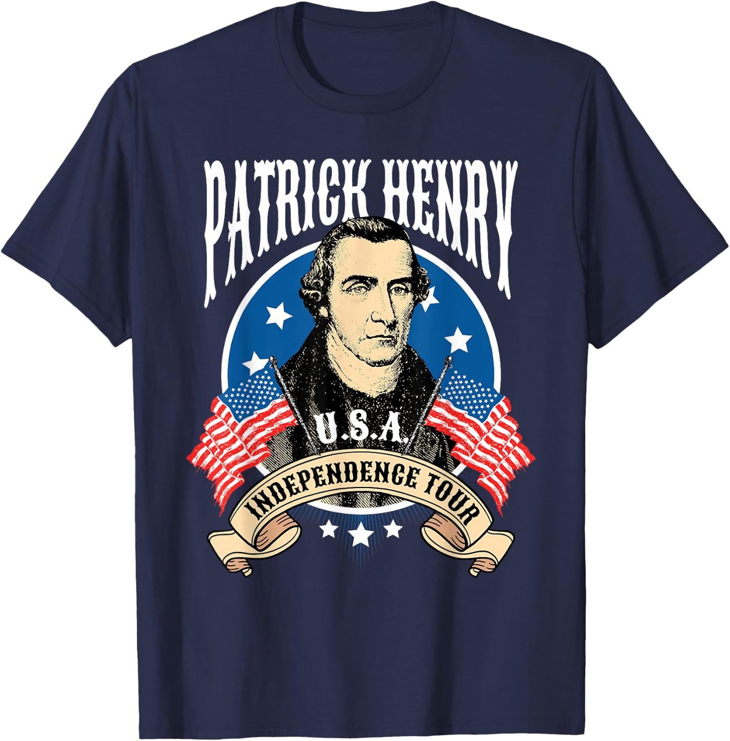 Patrick Henry T-Shirt - T-Shirt | Navy