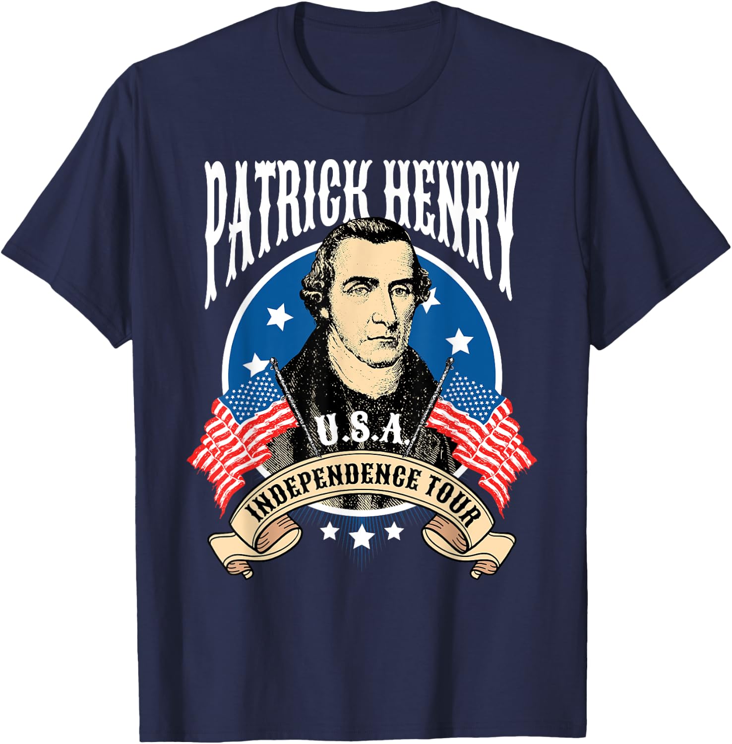 Patrick Henry T-Shirt - T-Shirt | Navy