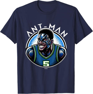 Ant Smiling and Winning the Basketball Championship Man T-Shirt - T-Shirt | Navy
