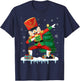 Dabbing Nutcracker Christmas Costume Matching Family Pajama T-Shirt - T-Shirt | Navy