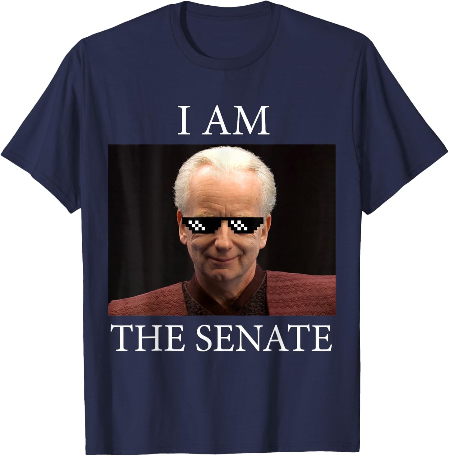 Prequel : I Am The Senate T-Shirt - T-Shirt | Navy
