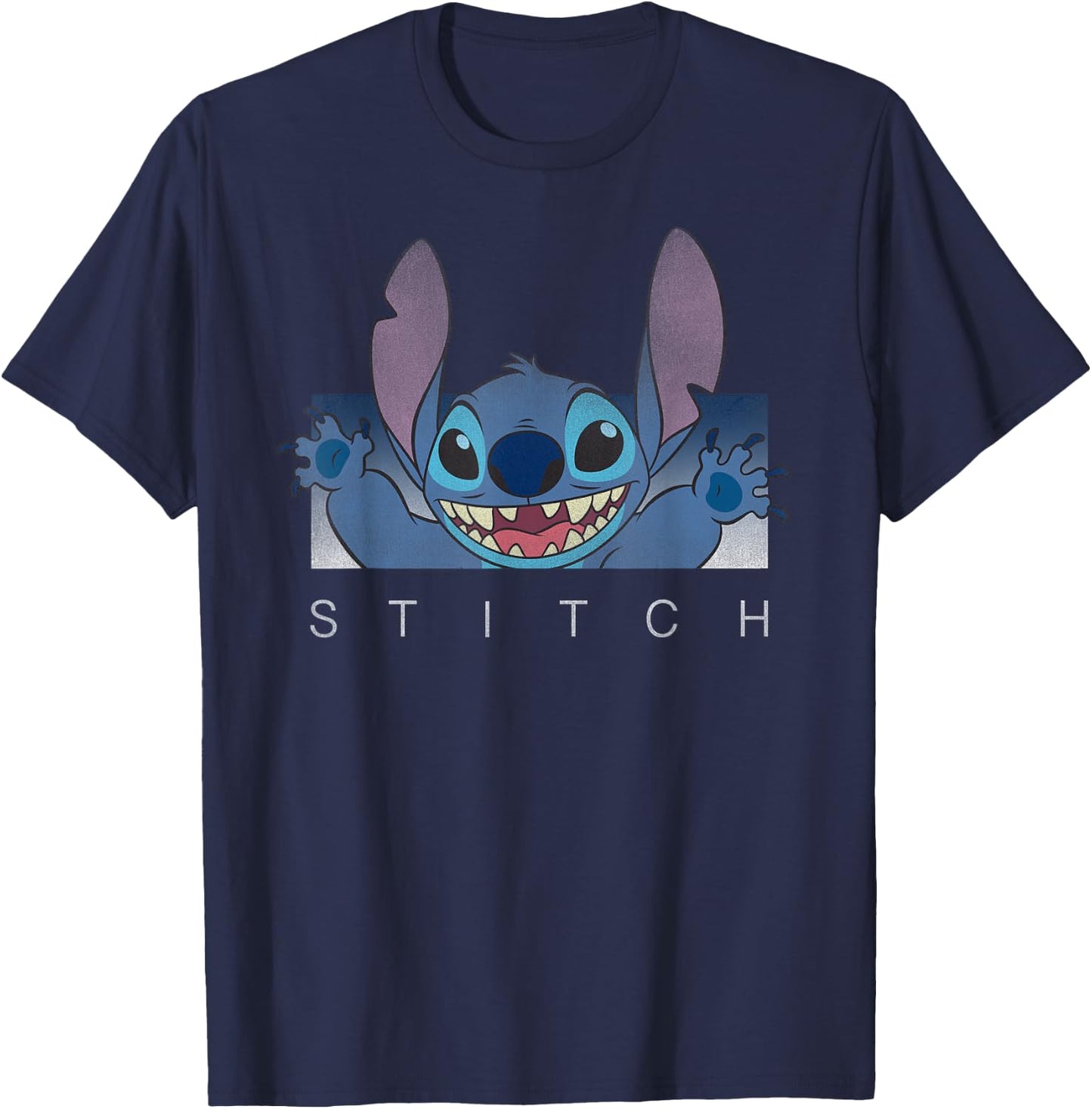 Lilo & Stitch - Hugs for Stitch T-Shirt - T-Shirt | Navy